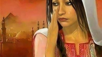 يحكي انه كان هناك فتاة يتيمه ليس له احد في الدنيا 