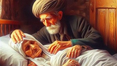 قصه العجوز وغدير 