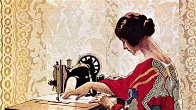 قصه المرأه وماكينه الخياطه 
