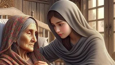 أم عجوز كما تدين تدان 