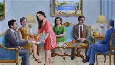 عندما تزوج ذهب إليه أبوه والعائلة ليباركوا له