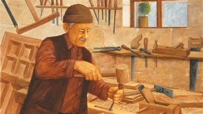 قصة الملك والنجار