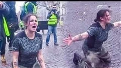 فتاة لبنانيه تنادي اين انت يامحمد