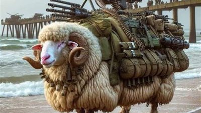 طلب مني زوجي ان اذهب معه لشراء خروف للعيد