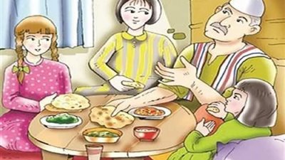 يحكي عن جارين تقيين كان اسم أحدهما صالح والخر مصلح