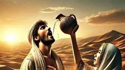 اصيب أعرابي بعطش