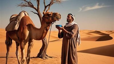 يحكي ان رجل يسمي ابن جدعان