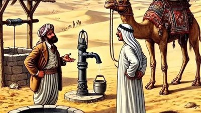 مر مچنون علي عابد يناجي ربه وهو يبكي