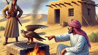 رجل فقير يعمل في جمع الحطب