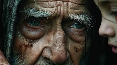 عامل النظافة وبناته