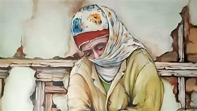 في يوم من الايام كان هناك سيدة تعيش في منزلها مع ابنها الوحيد