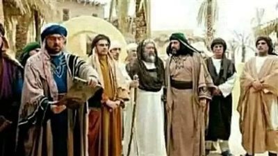 ابو لهب كان شديد الجمال