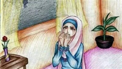 خرجت امرأة من منزلها فرات ثلاث شيوخ ولهم لحية بيضاء