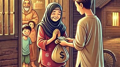الأرملة والحياة