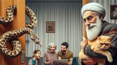 انا ومراتي وبنتي