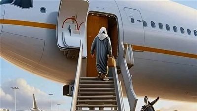 بعد عودة الزوج من رحلة سفر