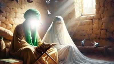 لقاء الرسول صلي الله عليه وسلم ومرضعته السيدة حليمة السعدية
