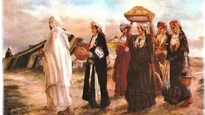 استدعي احد الخلفاء شعراء مصر 