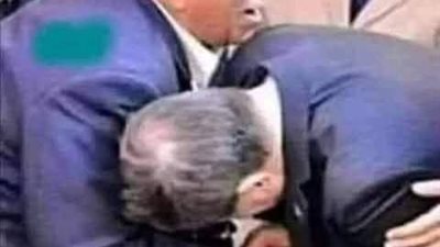 في حي من احياء العاصمة بغداد