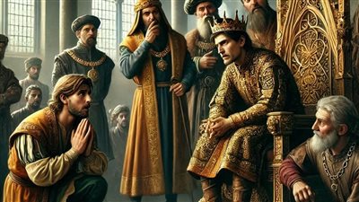 الملك والاسير سعدي الشيرازي