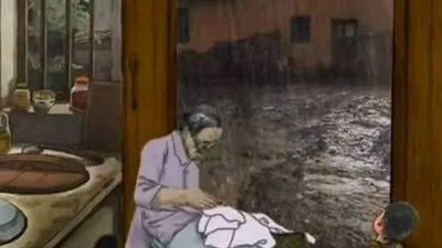 يحكى ان رجل فقير كان يجمع الحجارة من الشارع