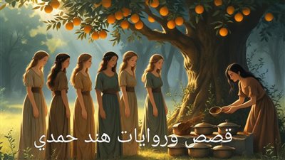 سبع شقيقات وشجرة البرتقال السحرية