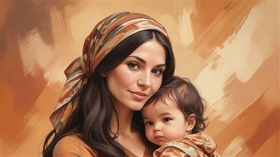 امرأة فقيرة