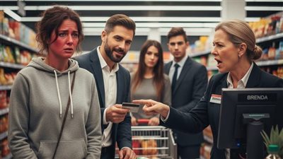 المرأة التي دفعت الفاتورة