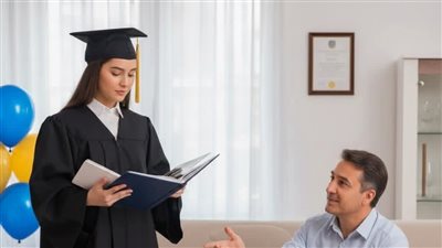 بعد أن تخرجت من الجامعة