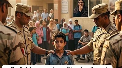 ابني شال صاحبه القعيد طول الرحلة